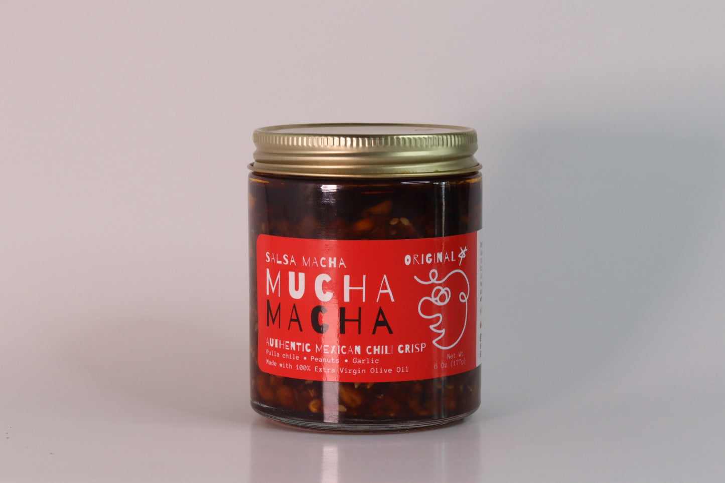 Mucha Macha Salsa Jar 6 ounces